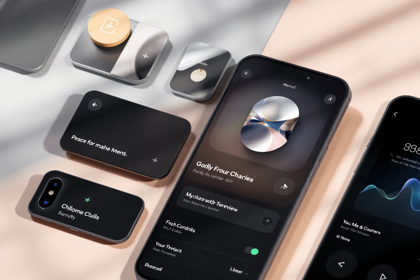  Preview image of a modern app layout 